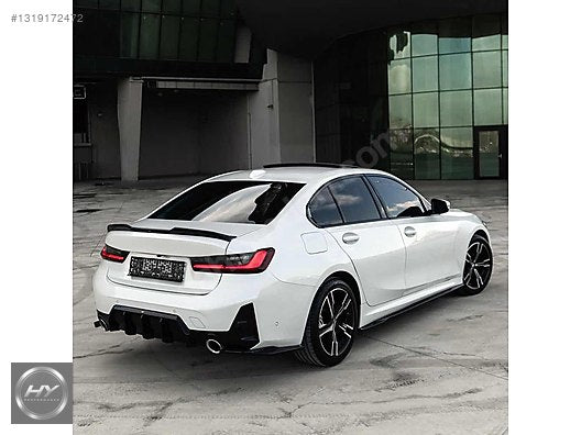 BMW 3 Serisi G20 Marşpiyel Eki Lip Seti 2018-2026 Piano Black