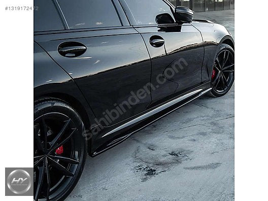 BMW 3 Serisi G20 Marşpiyel Eki Lip Seti 2018-2026 Piano Black