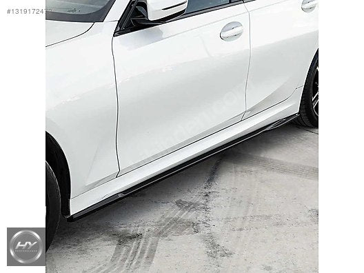 BMW 3 Serisi G20 Marşpiyel Eki Lip Seti 2018-2026 Piano Black