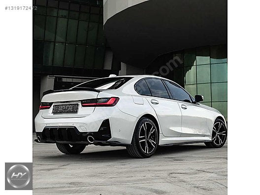 BMW 3 Serisi G20 Marşpiyel Eki Lip Seti 2018-2026 Piano Black