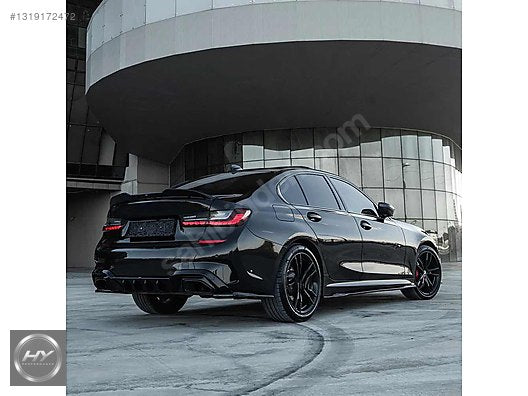 BMW 3 Serisi G20 Marşpiyel Eki Lip Seti 2018-2026 Piano Black