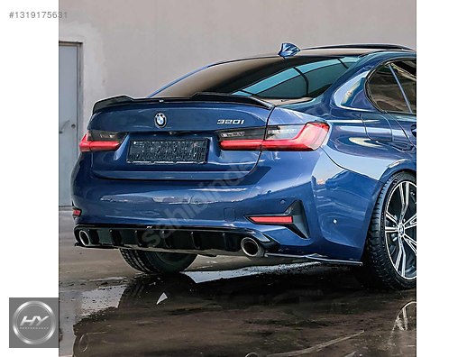 BMW 3 Serisi G20 G21 Arka Difüzör & Arka Köşe Flap Seti 18-21