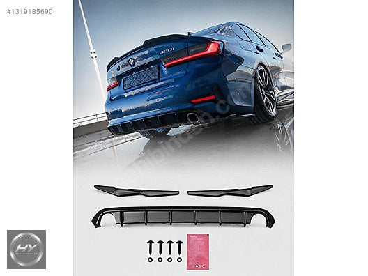 BMW G20 Sport Line 2018-2022 Body Kit Piano Black Lip Spoyler