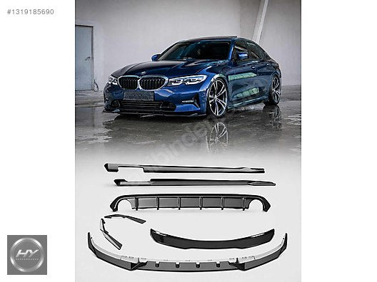 BMW G20 Sport Line 2018-2022 Body Kit Piano Black Lip Spoyler