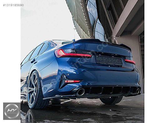 BMW G20 Sport Line 2018-2022 Body Kit Piano Black Lip Spoyler