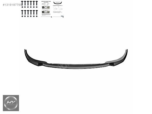 BMW 3 Serisi G20 M-Paket Facelift Ön Tampon Alt Eki Lip 2022+
