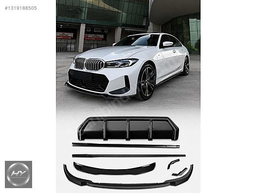 BMW 3 Serisi G20 / G21 M-Paket Facelift Body Kit Lip Seti 2022+