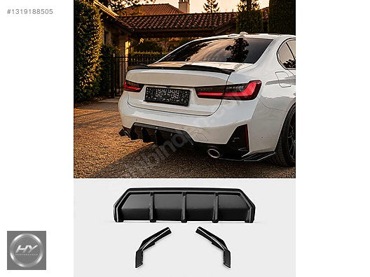BMW 3 Serisi G20 / G21 M-Paket Facelift Body Kit Lip Seti 2022+