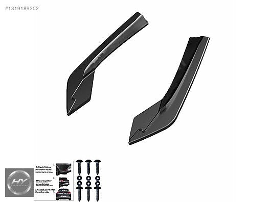 BMW 3 Serisi G20 / G21 M-Paket Arka Köşe Flap Seti 2018-2022