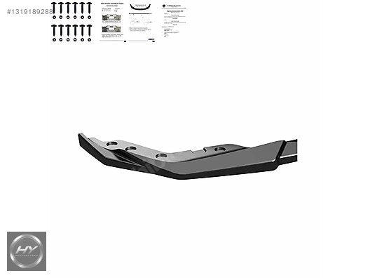 BMW 3 Serisi G20 / G21 M-Paket Ön Tampon Alt Eki Lip 2018-2022