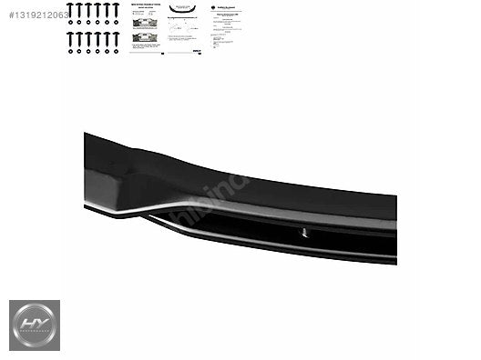 BMW X5 E70 LCI M-Paket Ön Tampon Alt Eki Lip 2010-2013