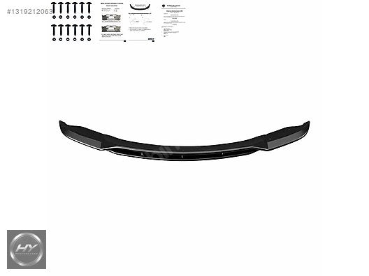 BMW X5 E70 LCI M-Paket Ön Tampon Alt Eki Lip 2010-2013