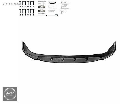 BMW 2 Serisi F44 M-Paket Ön Tampon Alt Eki Lip Splitter 2019+