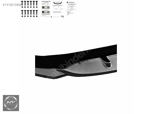 BMW 2 Serisi F44 M-Paket Ön Tampon Alt Eki Lip Splitter 2019+
