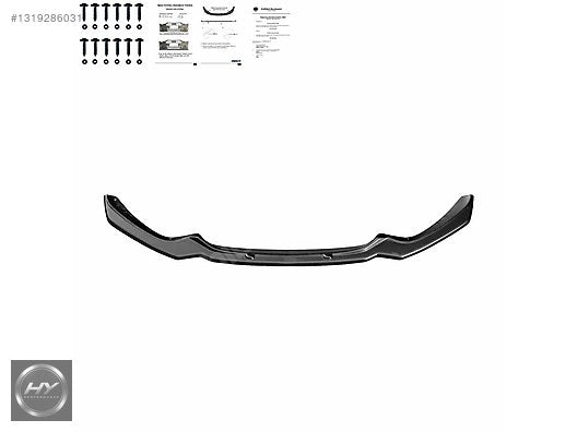 BMW 1 Serisi F20 / F21 M Sport Ön Tampon Eki Lip 2015-2019