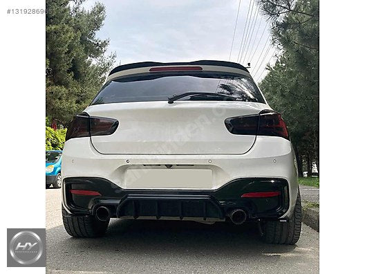 BMW 1 Serisi F20 F21 Tavan Spoyleri Piano Black Spoiler 11-19