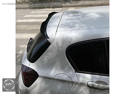 BMW 1 Serisi F20 F21 Tavan Spoyleri Piano Black Spoiler 11-19