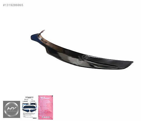 BMW 1 Serisi F20 F21 Tavan Spoyleri Piano Black Spoiler 11-19