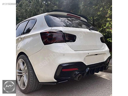 BMW 1 Serisi F20 F21 Tavan Spoyleri Piano Black Spoiler 11-19