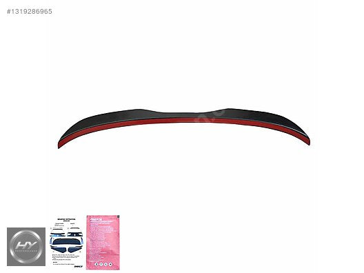 BMW 1 Serisi F20 F21 Tavan Spoyleri Piano Black Spoiler 11-19