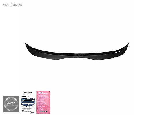 BMW 1 Serisi F20 F21 Tavan Spoyleri Piano Black Spoiler 11-19