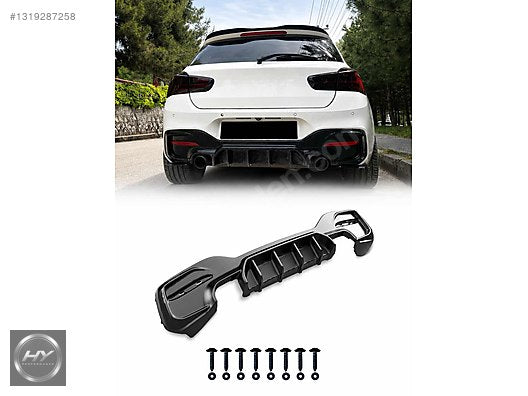 BMW 1 Serisi F20 / F21 M Sport Arka Tampon Eki Difüzör 2015-2019