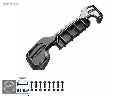 BMW 1 Serisi F20 / F21 M Sport Arka Tampon Eki Difüzör 2015-2019