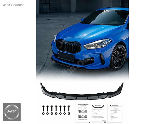 BMW 1 Serisi F40 M Paket Ön Tampon Eki Lip Piano Black 2019-2024
