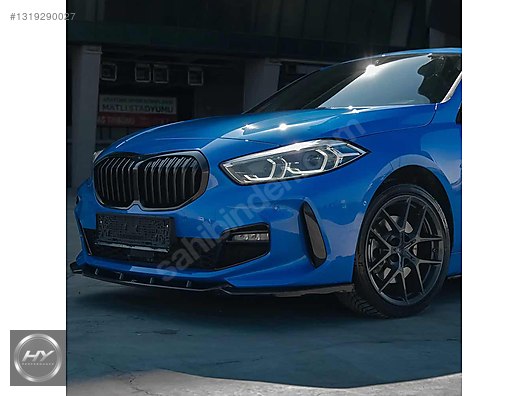 BMW 1 Serisi F40 M Paket Ön Tampon Eki Lip Piano Black 2019-2024