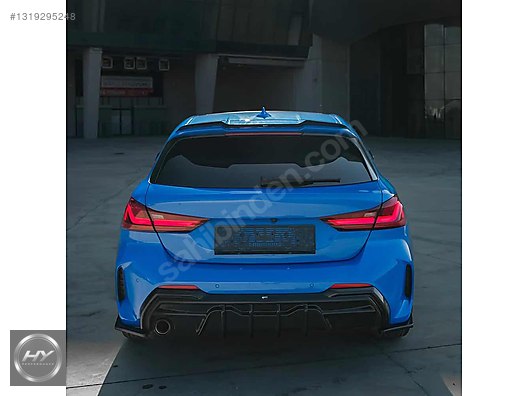 BMW 1 Serisi F40 M Paket Arka Köşe Flapları 2019-24 Parlak Siyah