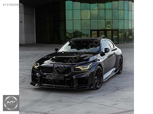 BMW M2 G87 2023+ Ön Tampon Alt Eki Lip Splitter Piano Black