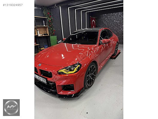 BMW M2 G87 2023+ Ön Tampon Alt Eki Lip Splitter Piano Black