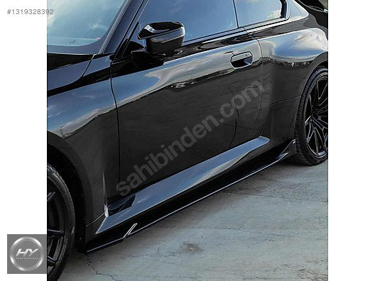 BMW M2 G87 2023+ Marşpiyel Eki Lip Splitter Piano Black