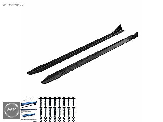 BMW M2 G87 2023+ Marşpiyel Eki Lip Splitter Piano Black
