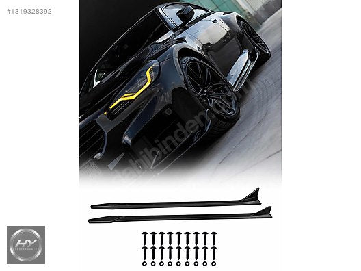 BMW M2 G87 2023+ Marşpiyel Eki Lip Splitter Piano Black