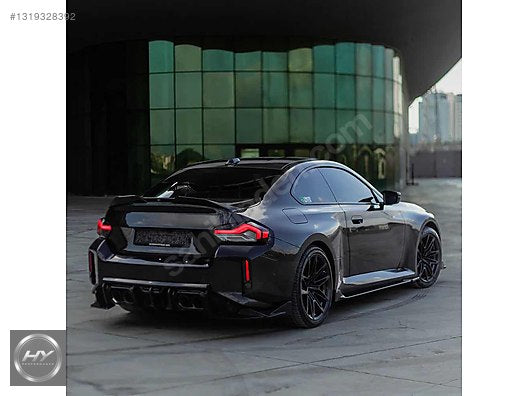 BMW M2 G87 2023+ Marşpiyel Eki Lip Splitter Piano Black