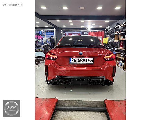 BMW M2 G87 2023+ Bagaj Üstü Spoyler Piano Black Spoiler