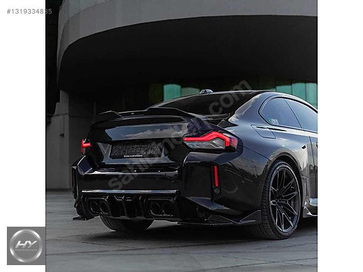 BMW M2 G87 2023+ Piano Black Body Kit Lip Spoyler Difüzör Seti