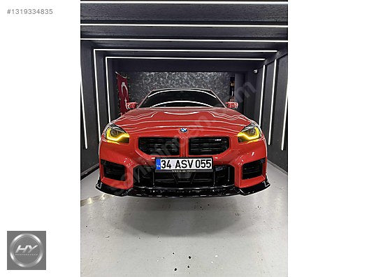 BMW M2 G87 2023+ Piano Black Body Kit Lip Spoyler Difüzör Seti