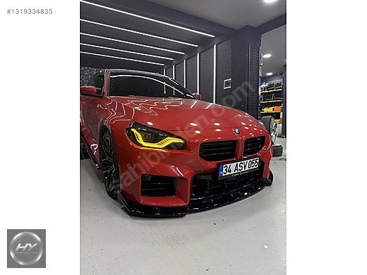 BMW M2 G87 2023+ Piano Black Body Kit Lip Spoyler Difüzör Seti