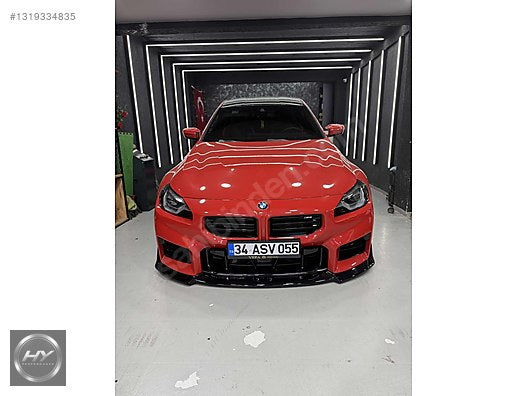 BMW M2 G87 2023+ Piano Black Body Kit Lip Spoyler Difüzör Seti