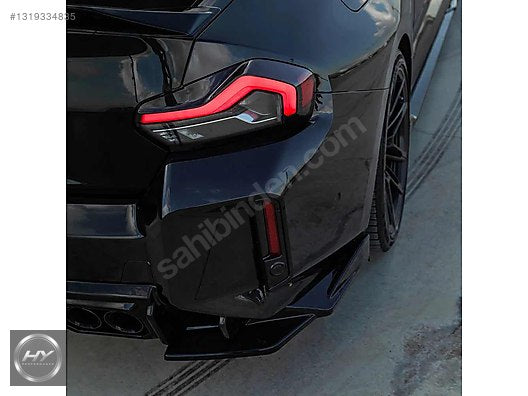 BMW M2 G87 2023+ Piano Black Body Kit Lip Spoyler Difüzör Seti
