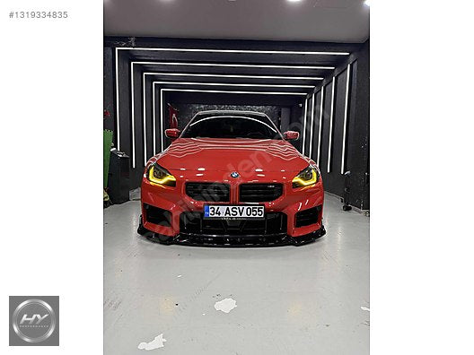 BMW M2 G87 2023+ Piano Black Body Kit Lip Spoyler Difüzör Seti