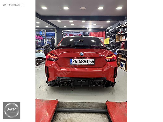 BMW M2 G87 2023+ Piano Black Body Kit Lip Spoyler Difüzör Seti