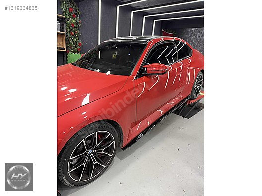 BMW M2 G87 2023+ Piano Black Body Kit Lip Spoyler Difüzör Seti