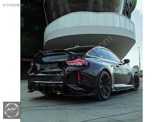 BMW M2 G87 2023+ Piano Black Body Kit Lip Spoyler Difüzör Seti