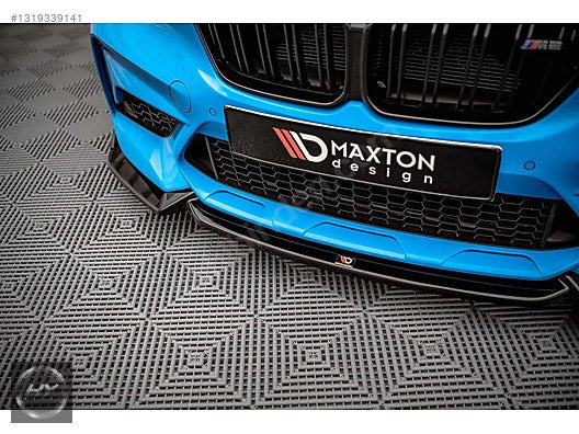 BMW M2 F87 2016-2020 Ön Tampon Alt Eki Lip Splitter Piano Black