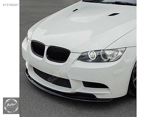 BMW M3 E92 E93 2007-2013 Ön Tampon Alt Eki Lip Piano Black