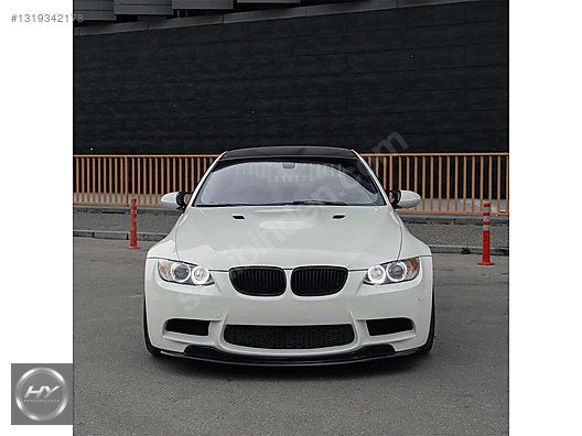 BMW M3 E92 E93 2007-2013 Ön Tampon Alt Eki Lip Piano Black