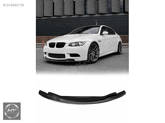 BMW M3 E92 E93 2007-2013 Ön Tampon Alt Eki Lip Piano Black